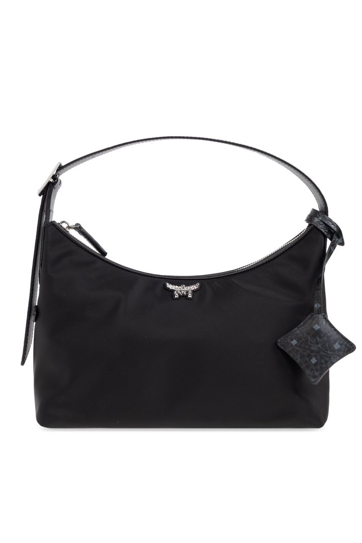 MCM Aren Shopper Medium Black