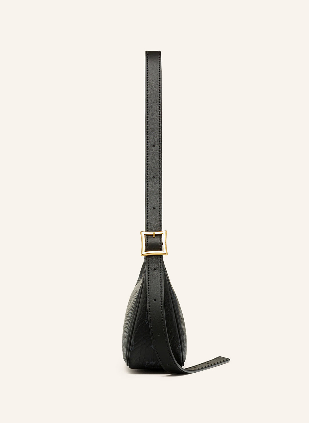 MCM Aren Shoulder Bag Black