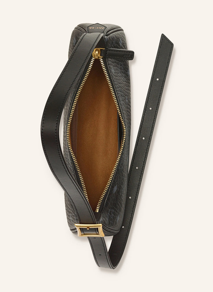 MCM Aren Shoulder Bag Black