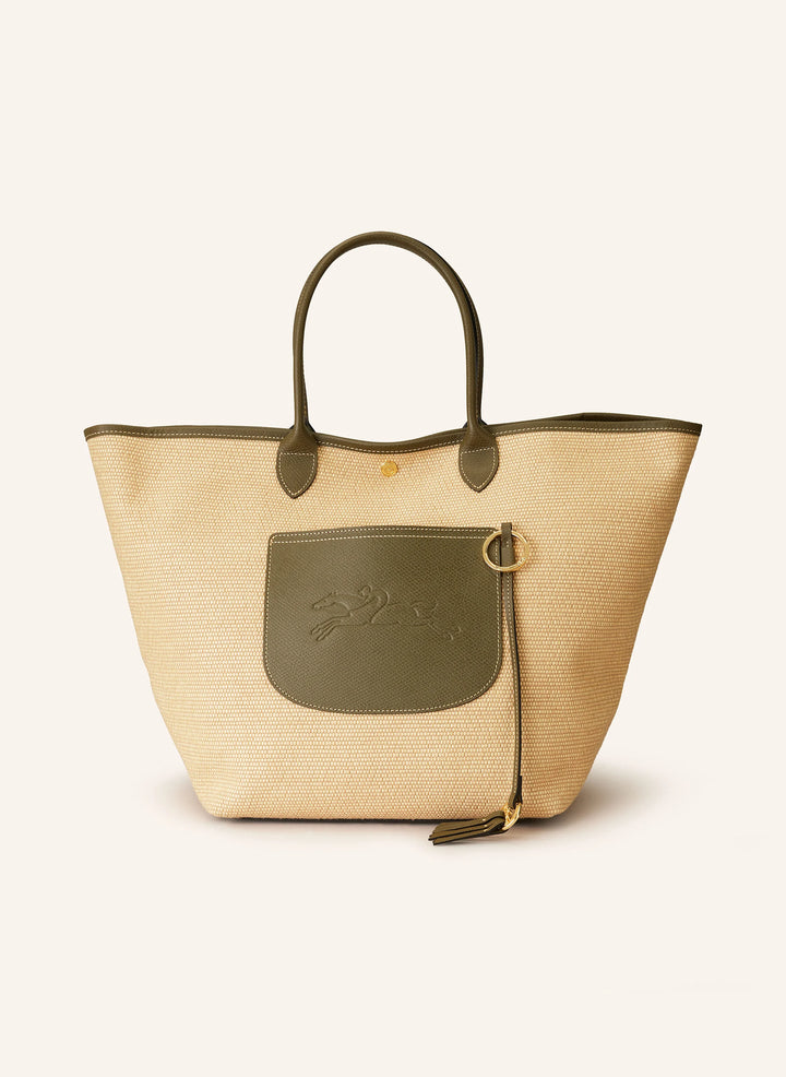 Longchamp Korbtasche L L Le Pliage Collection Artischocke