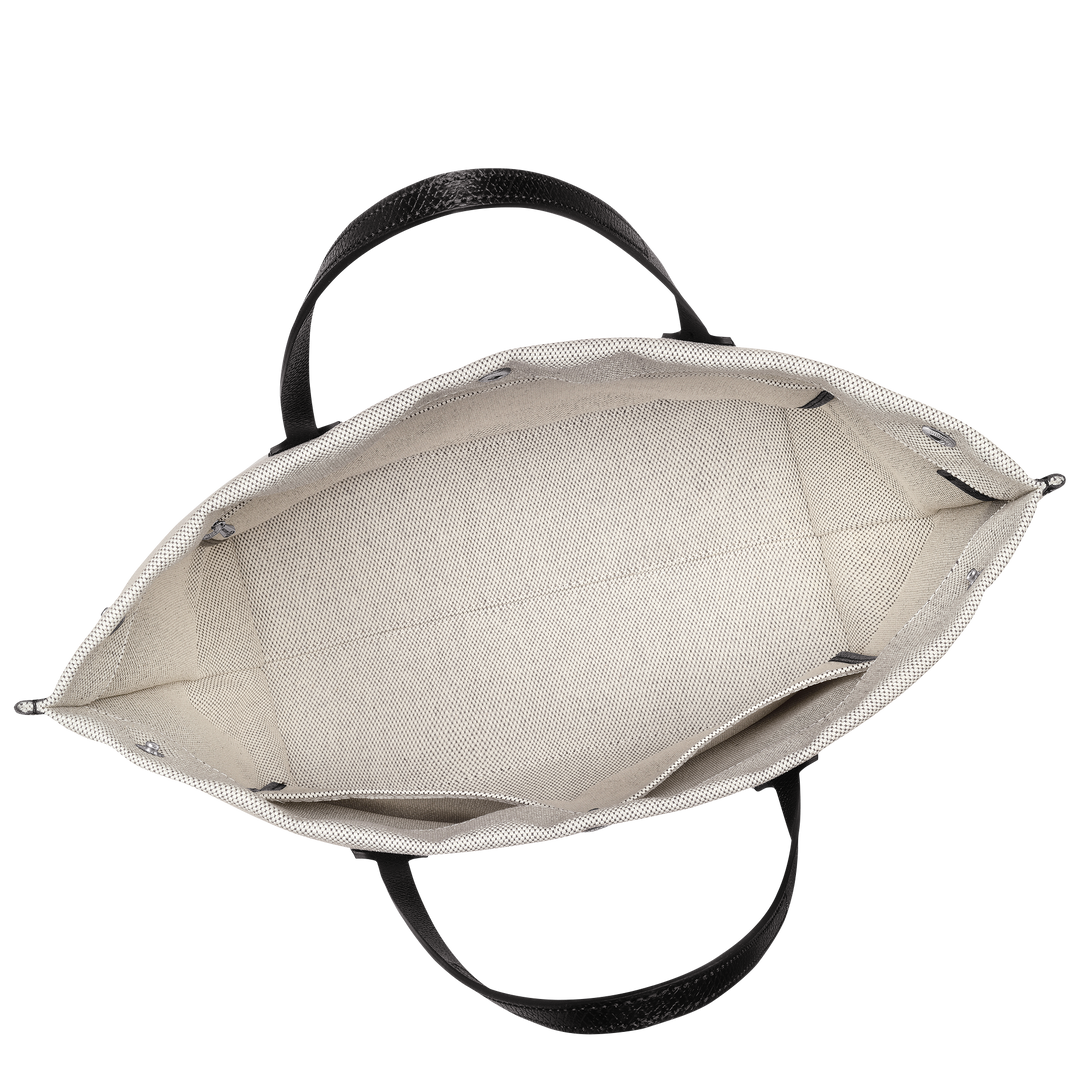 Longchamp L Essential Canvas Ecru