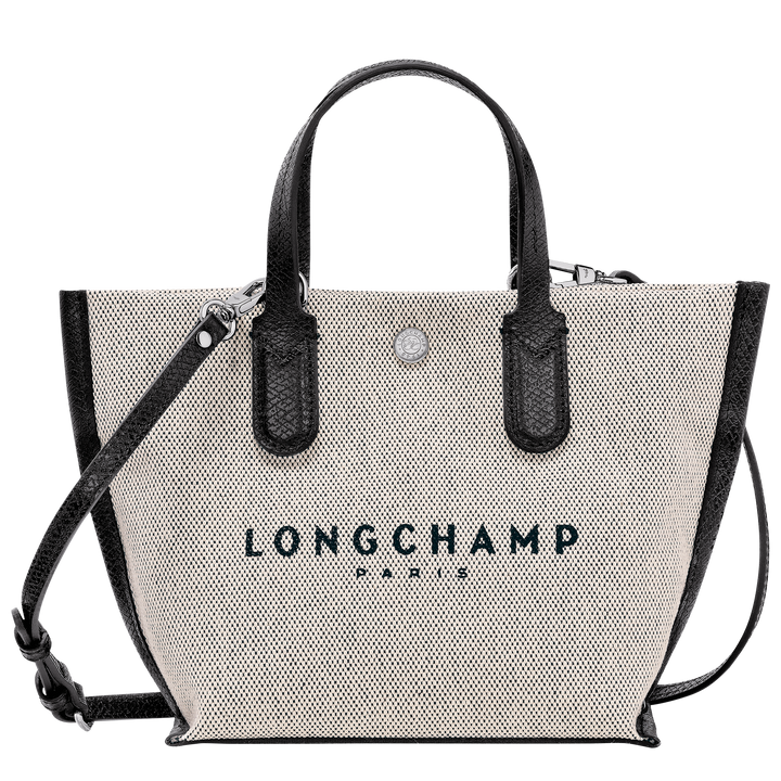 Longchamp XS Essential Canvas Ecru