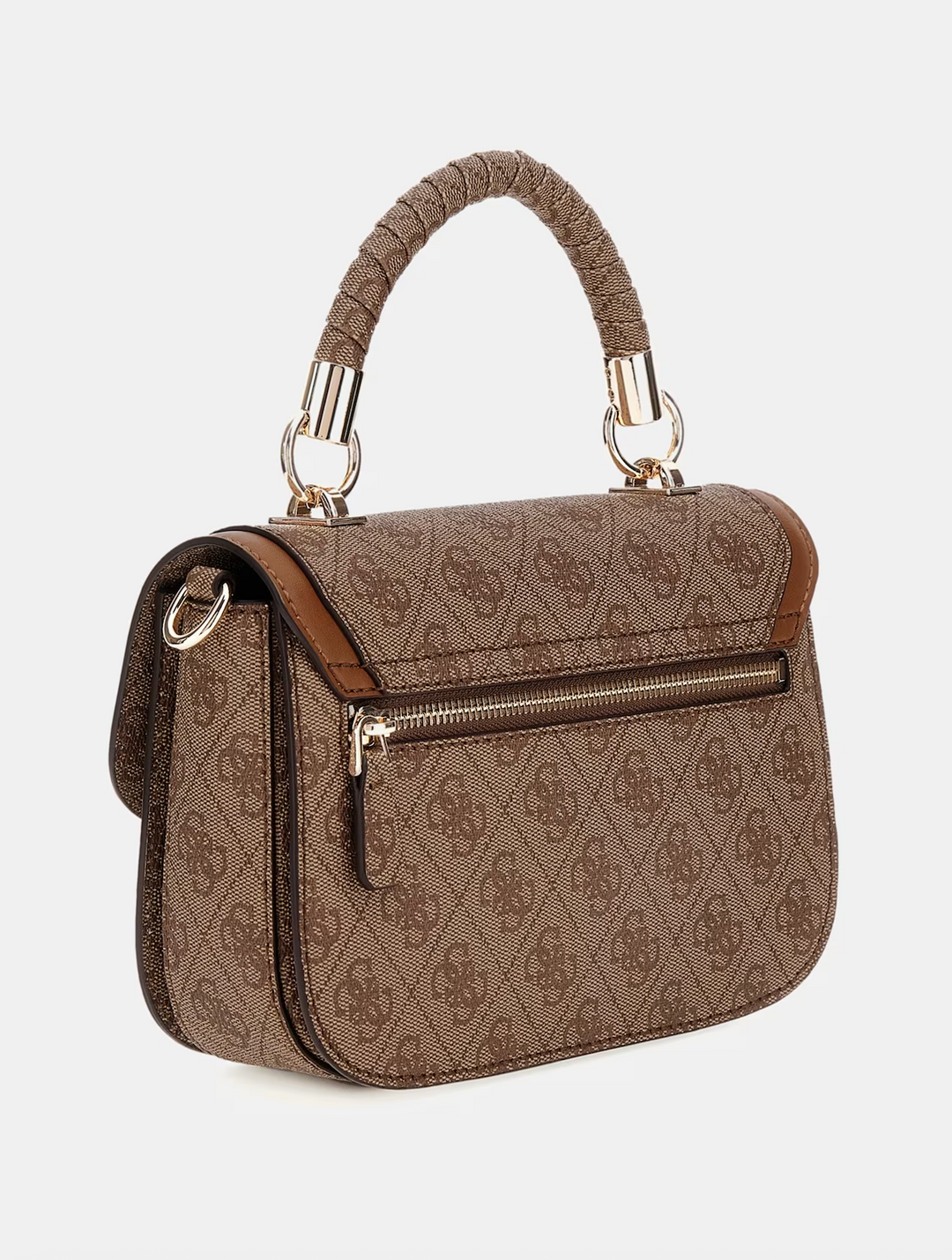 Guess Orlina Logo Latte Logo Brown