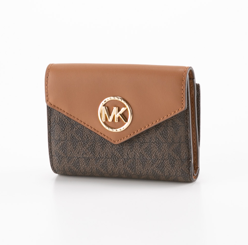 Michael Kors Trifold Geldbeutel Brown