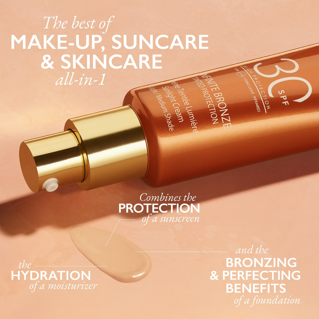 Lancaster Infinite Bronze Tinted Protection Sunlight Cream SPF30 Medium/Dark Shade 50ml