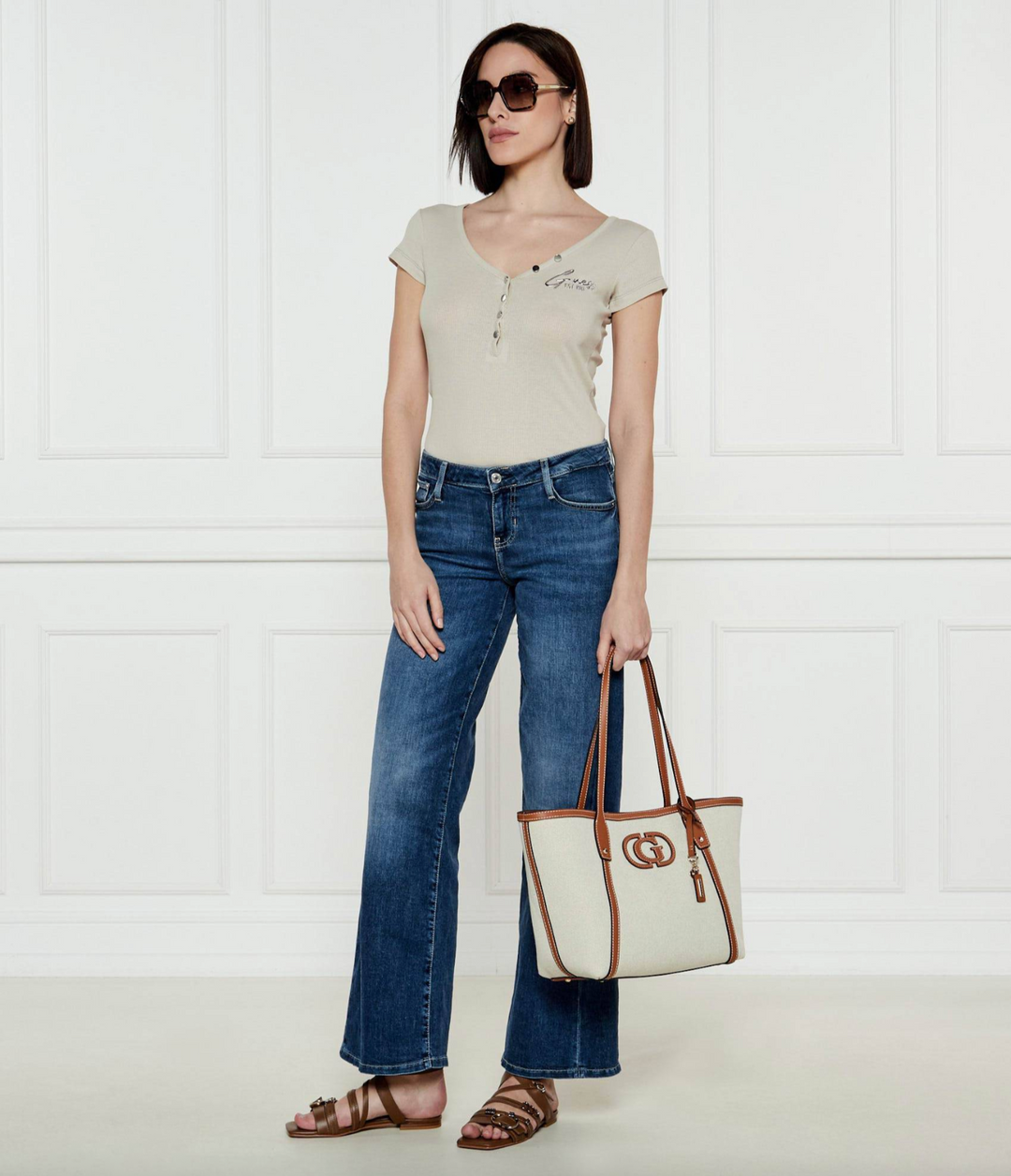 Guess Sebina Shopper Braun