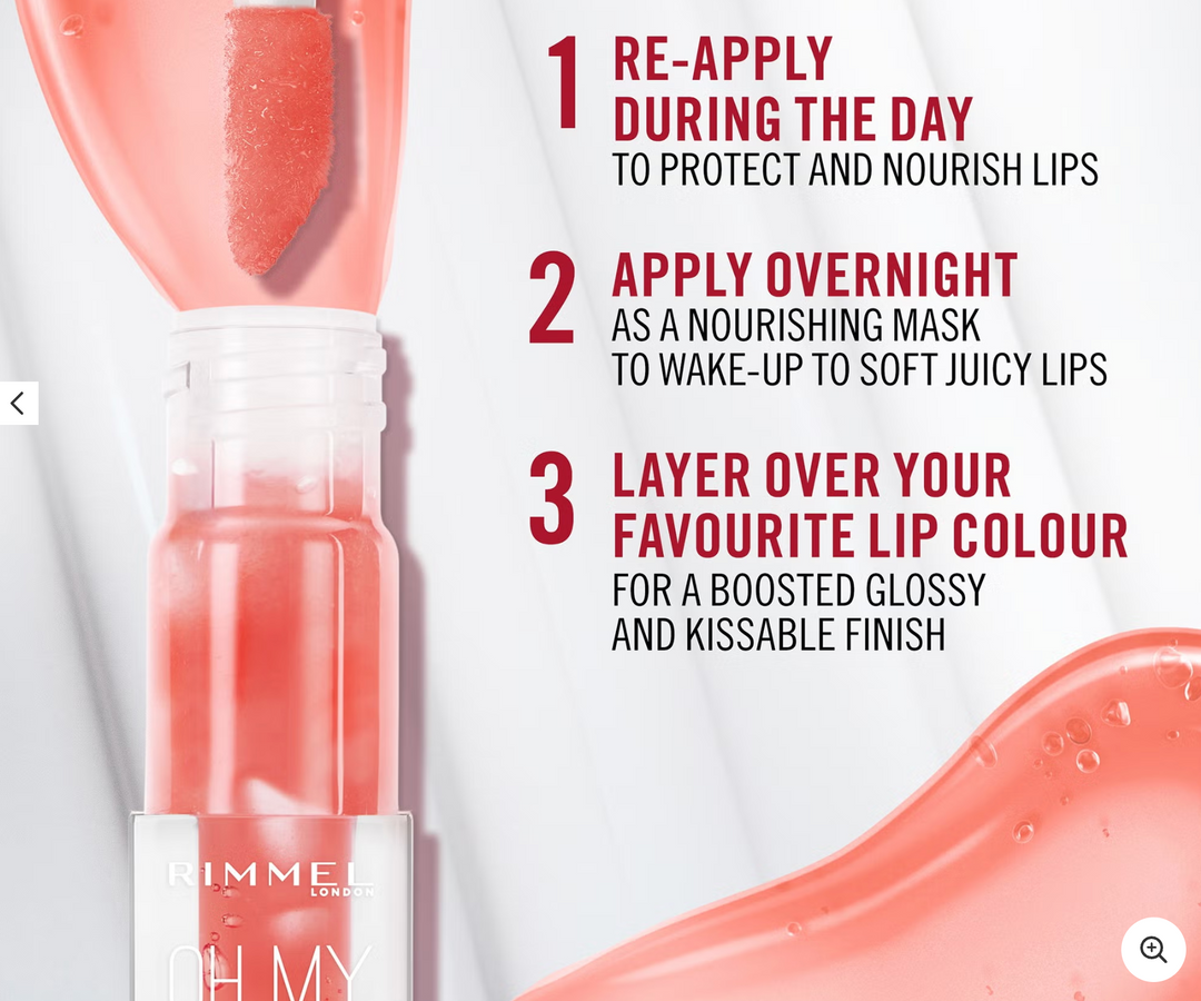 Rimmel London Oh my Gloss Lip Oil Farbe 1