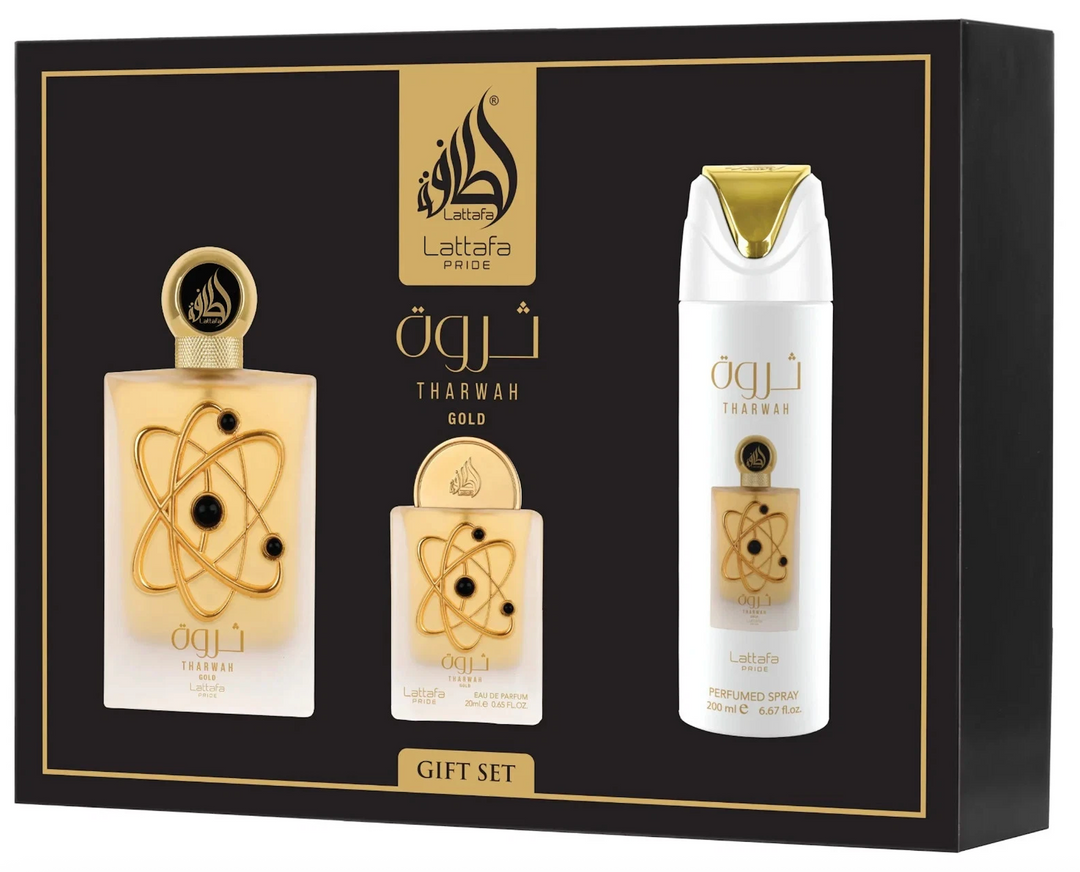 Lattafa Tharwah Gold Set - Unisex