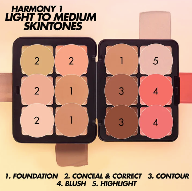 MakeupForever HD Skin Palette Harmony1