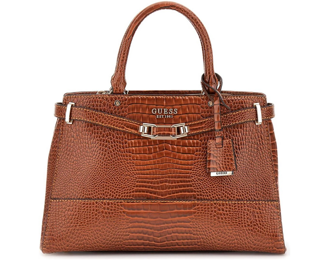 Guess Silvye Satchel Braun