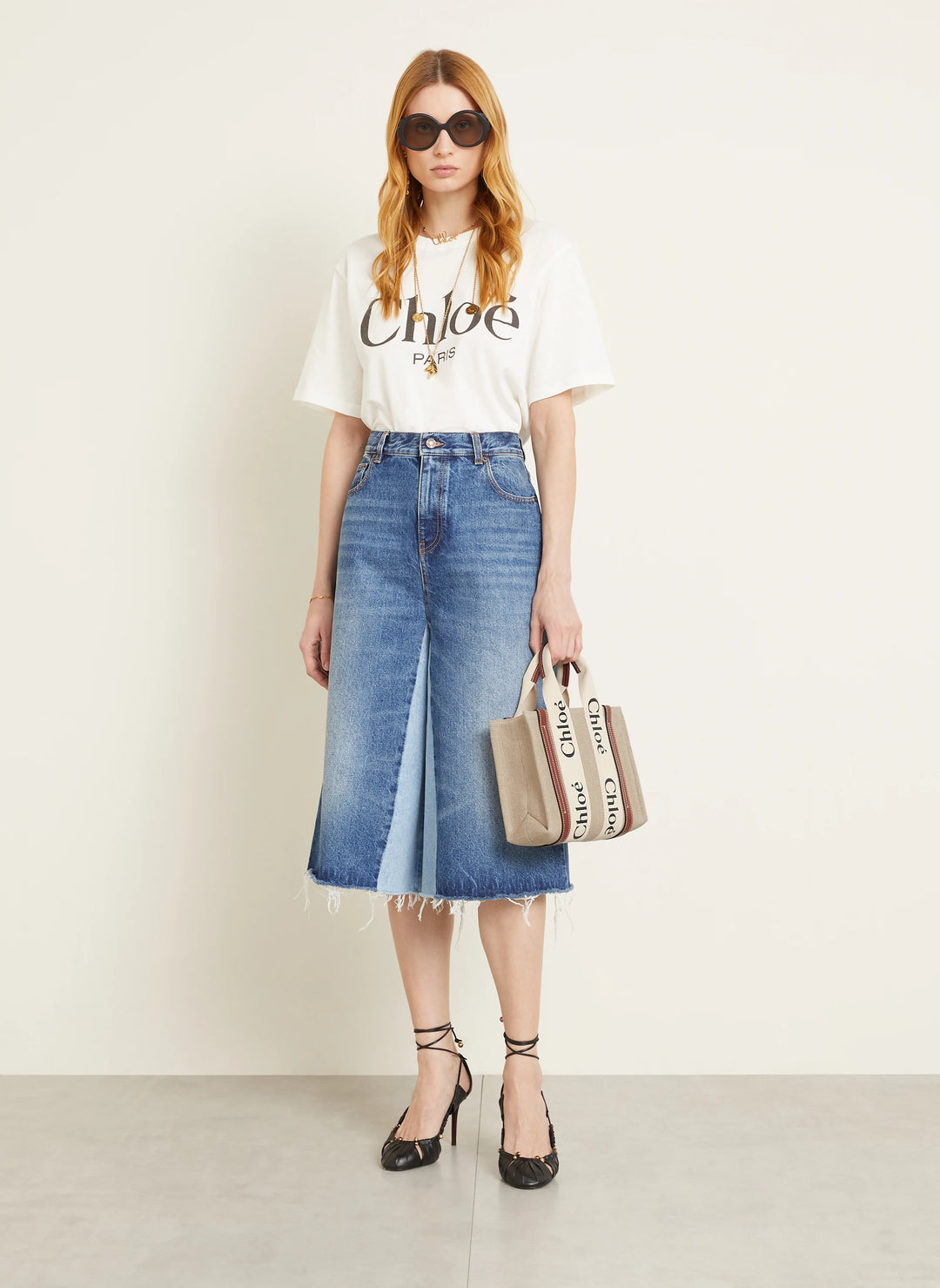 Chloe Tote Bag Small Woody