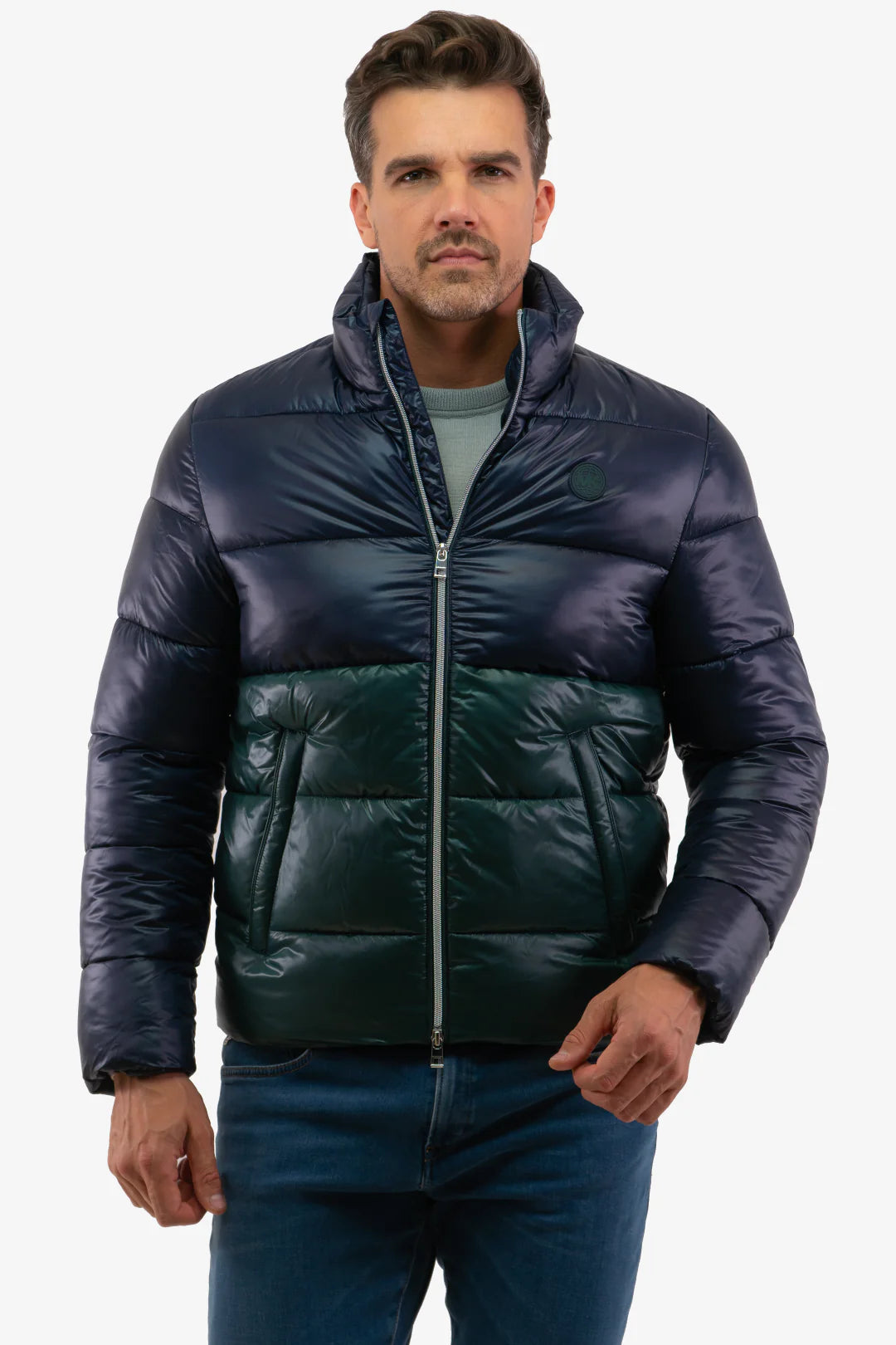 Michael Kors Herrenjacke navy / grün
