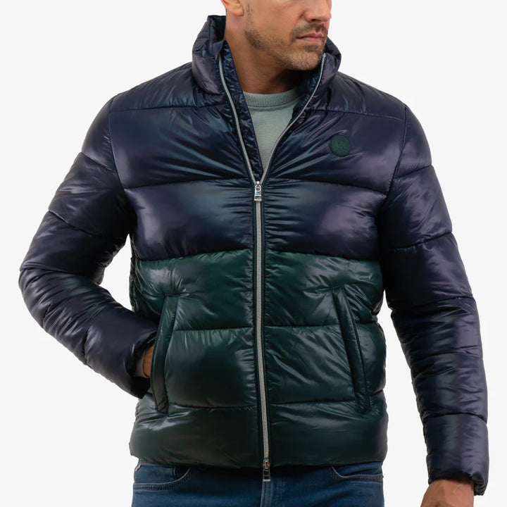 Michael Kors Herrenjacke navy / grün
