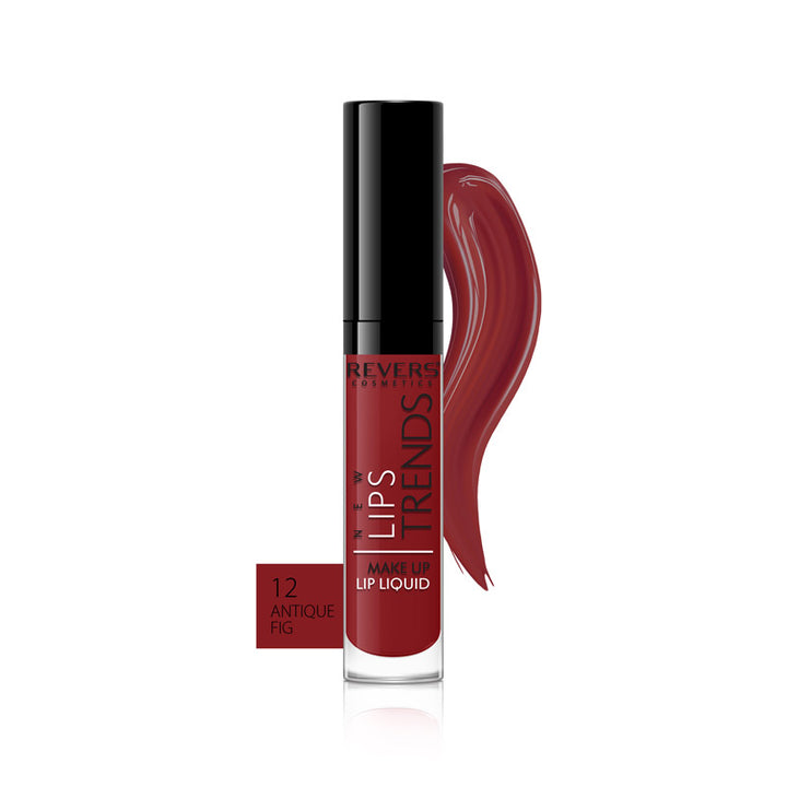 Revers Cosmetics Liquid Lipstick 12 Antique Fig