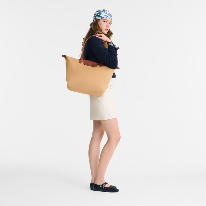 Longchamp Shopper L Le Pliage Original Gelbbraun