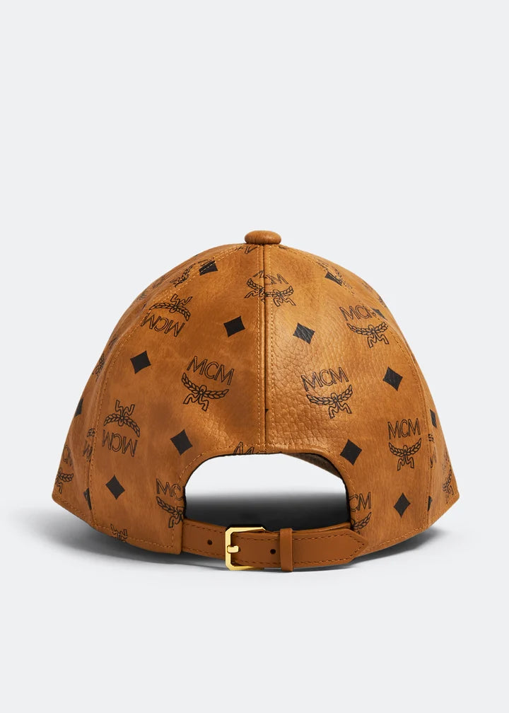 MCM Cap Visetos Cognac