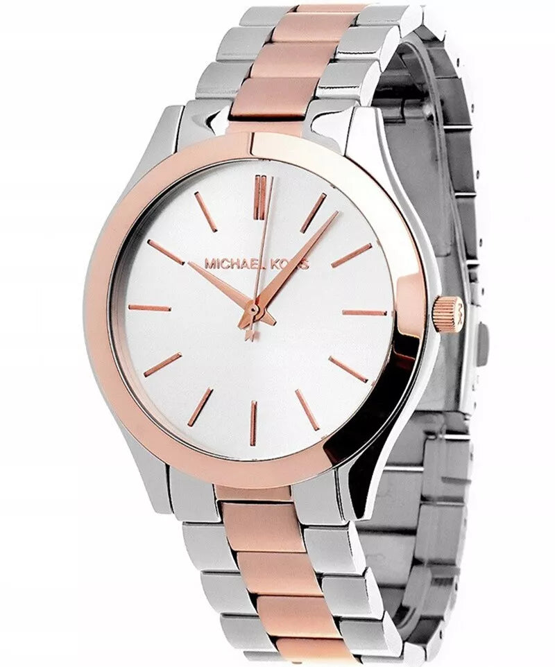 Michael Kors Rosegold / Silber Uhr