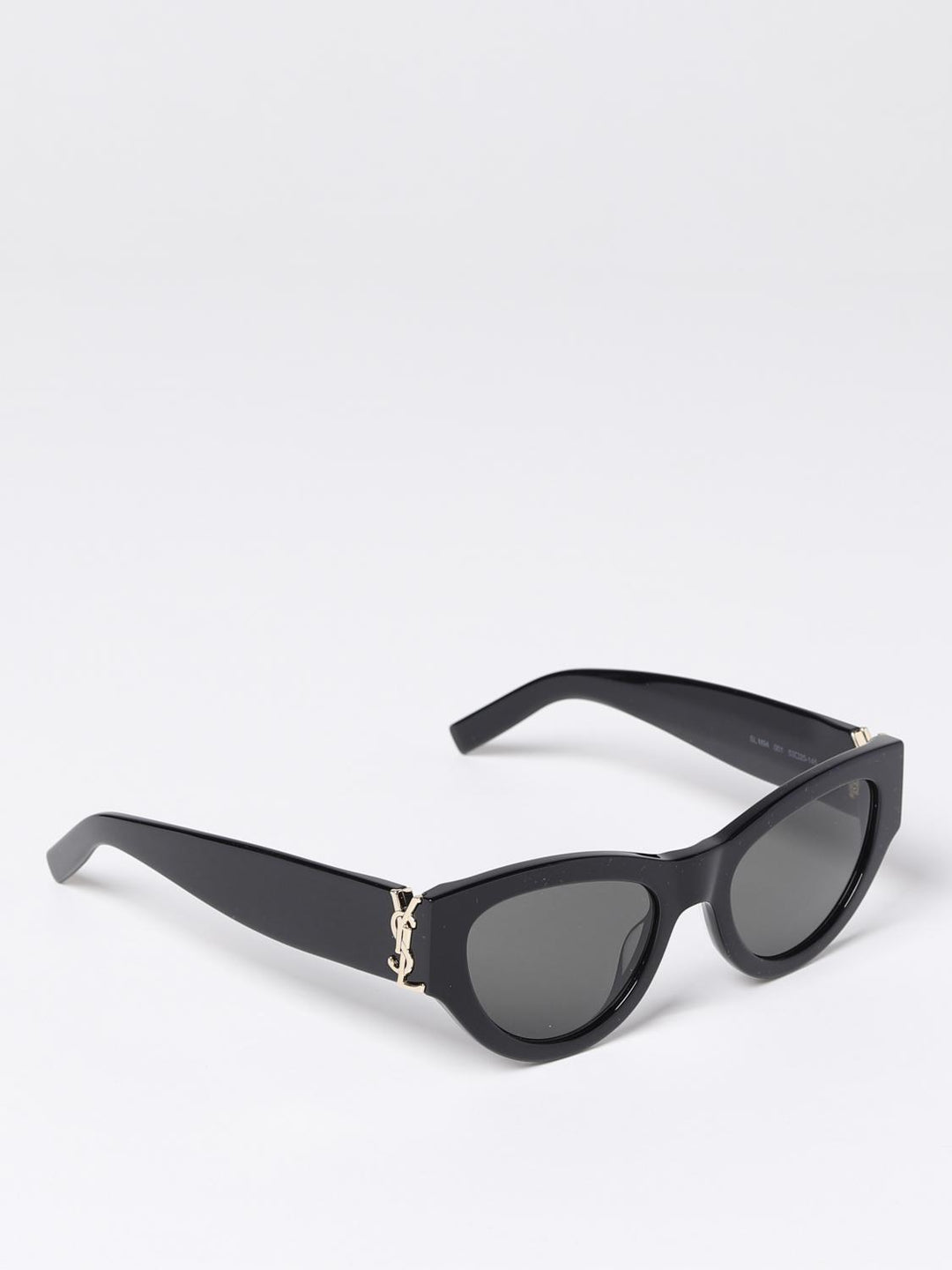 Saint Laurent Sonnenbrille dünn schwarz